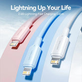 Vention USB 2.0 Type-A Male to Lightning Male 2.4A Cable PVC Type | LAMWF